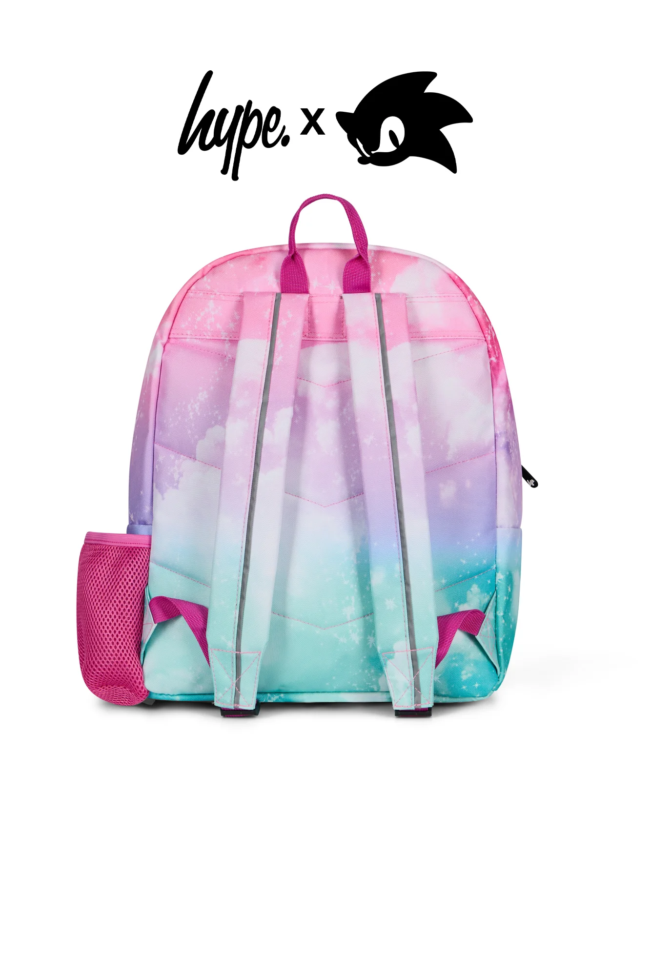 Hype x Sonic The Hedgehog™ Pink Have No Fear Backpack - Image 3